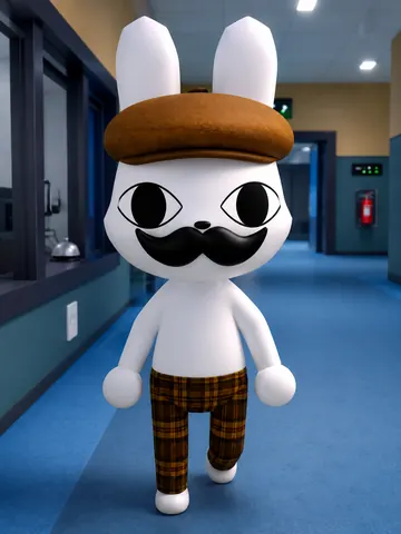 Barney from Animal Hospital Roblox